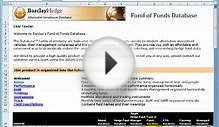 Hedge Fund of Funds Database